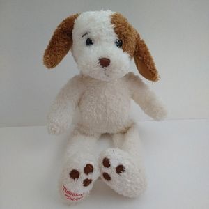 Tweakie P Piper Brown and White 12" Puppy Dog Plush Phebe Phillips